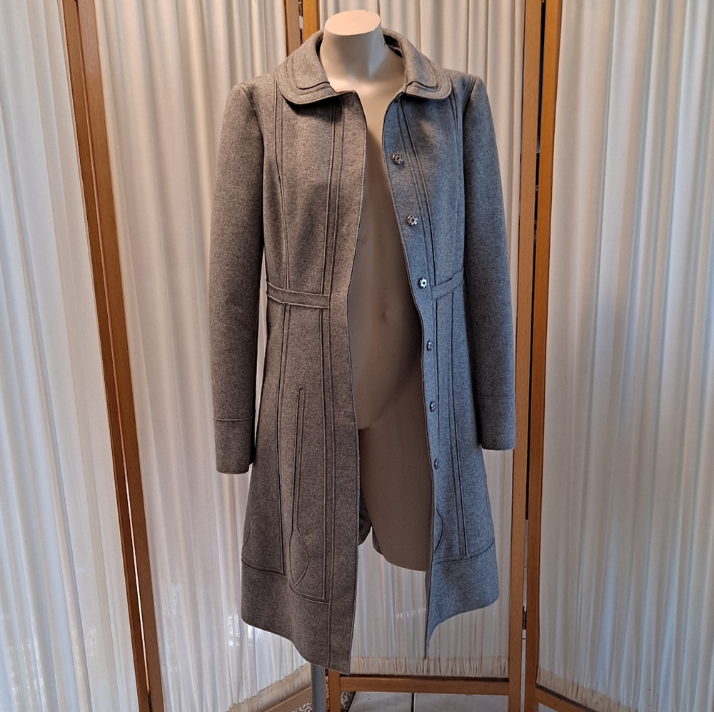 Philosophy di Alberta Ferretti gray trench coat